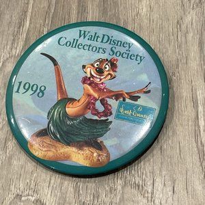 1998 Walt Disney Collectors Society Timon Lion King Pin Button PB13